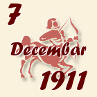 Strelac, 7 Decembar 1911.