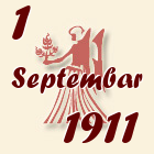Devica, 1 Septembar 1911.