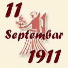 Devica, 11 Septembar 1911.