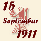Devica, 15 Septembar 1911.