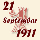 Devica, 21 Septembar 1911.