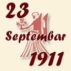 Devica, 23 Septembar 1911.