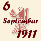 Devica, 6 Septembar 1911.