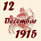 Strelac, 12 Decembar 1915.