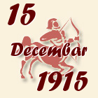 Strelac, 15 Decembar 1915.