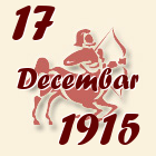 Strelac, 17 Decembar 1915.