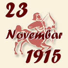Strelac, 23 Novembar 1915.