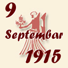 Devica, 9 Septembar 1915.