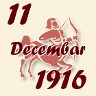 Strelac, 11 Decembar 1916.