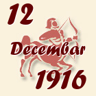 Strelac, 12 Decembar 1916.