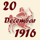Strelac, 20 Decembar 1916.