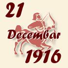 Strelac, 21 Decembar 1916.