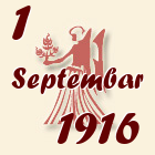 Devica, 1 Septembar 1916.