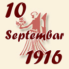 Devica, 10 Septembar 1916.