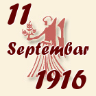 Devica, 11 Septembar 1916.