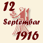 Devica, 12 Septembar 1916.