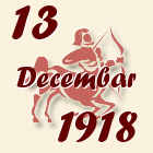 Strelac, 13 Decembar 1918.