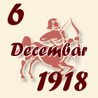 Strelac, 6 Decembar 1918.