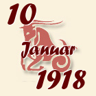 Jarac, 10 Januar 1918.