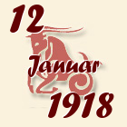 Jarac, 12 Januar 1918.