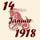 Jarac, 14 Januar 1918.