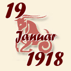 Jarac, 19 Januar 1918.