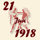 Blizanci, 21 Jun 1918.