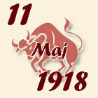 Bik, 11 Maj 1918.
