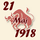 Bik, 21 Maj 1918.