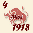 Bik, 4 Maj 1918.