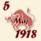 Bik, 5 Maj 1918.