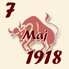 Bik, 7 Maj 1918.