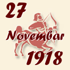 Strelac, 27 Novembar 1918.
