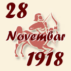 Strelac, 28 Novembar 1918.