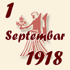 Devica, 1 Septembar 1918.