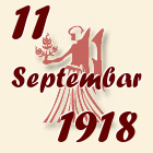 Devica, 11 Septembar 1918.