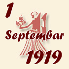 Devica, 1 Septembar 1919.