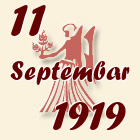 Devica, 11 Septembar 1919.