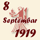 Devica, 8 Septembar 1919.