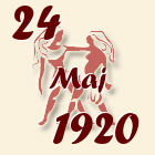 Blizanci, 24 Maj 1920.