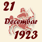 Strelac, 21 Decembar 1923.