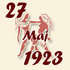 Blizanci, 27 Maj 1923.