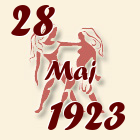 Blizanci, 28 Maj 1923.