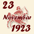 Strelac, 23 Novembar 1923.