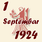 Devica, 1 Septembar 1924.