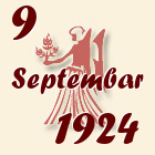 Devica, 9 Septembar 1924.