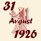 Devica, 31 Avgust 1926.
