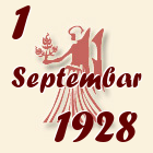 Devica, 1 Septembar 1928.