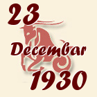Jarac, 23 Decembar 1930.