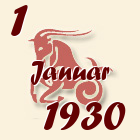 Jarac, 1 Januar 1930.